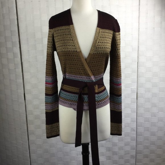 Diane Von Furstenberg Sweaters - Diane Von Furstenberg Ballerina Wrap Sweater,  M